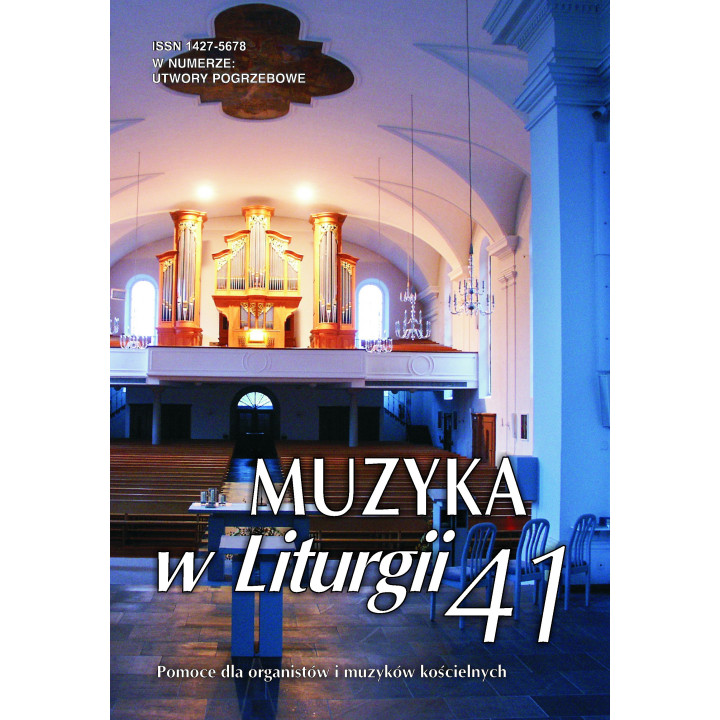 Muzyka w Liturgii 41 - 4/2006