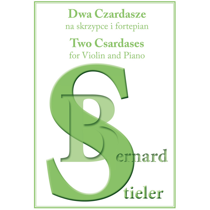 Dwa Czardasze na skrzypce i fortepian – Bernard Stieler | Nuty na skrzypce