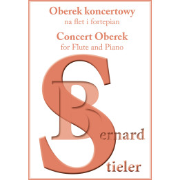 Oberek koncertowy na flet i fortepian – Bernard Stieler | Nuty