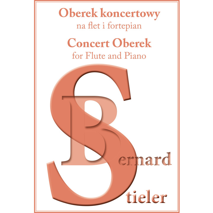Oberek koncertowy na flet i fortepian – Bernard Stieler | Nuty
