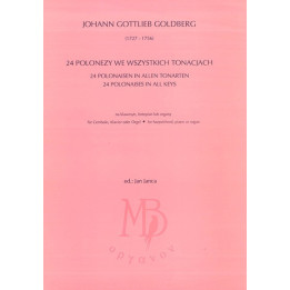 Johann Gottlieb Goldberg – 24 Polonezy na fortepian, klawesyn i organy