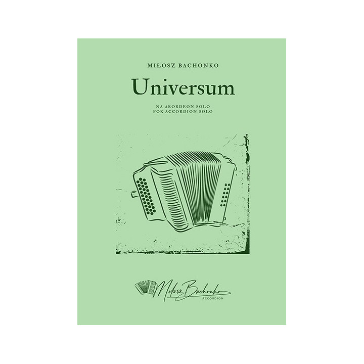 Miłosz Bachonko – Universum na akordeon solo | Nuty