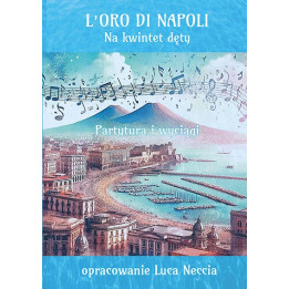 L’oro di Napoli – Luca Neccia | Na kwintet dęty, partytura i wyciągi