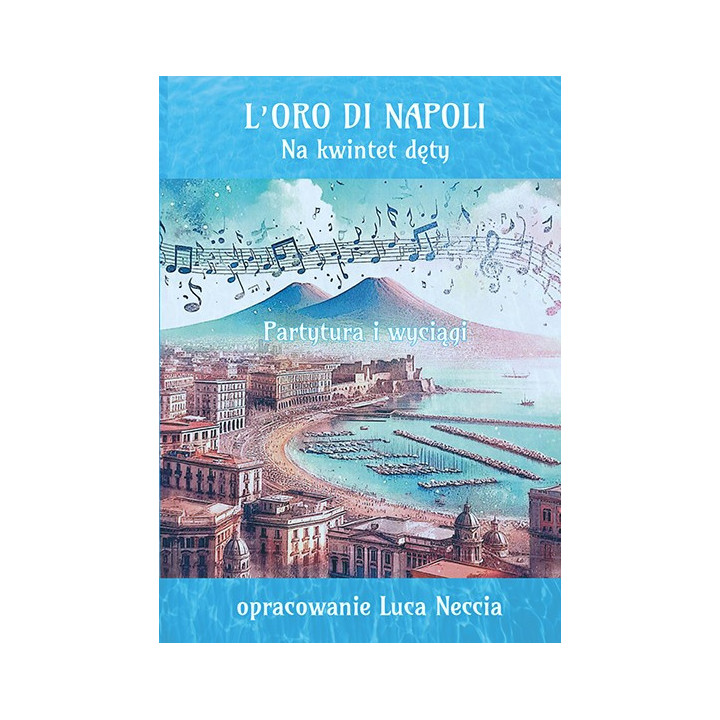 L’oro di Napoli – Luca Neccia | Na kwintet dęty, partytura i wyciągi