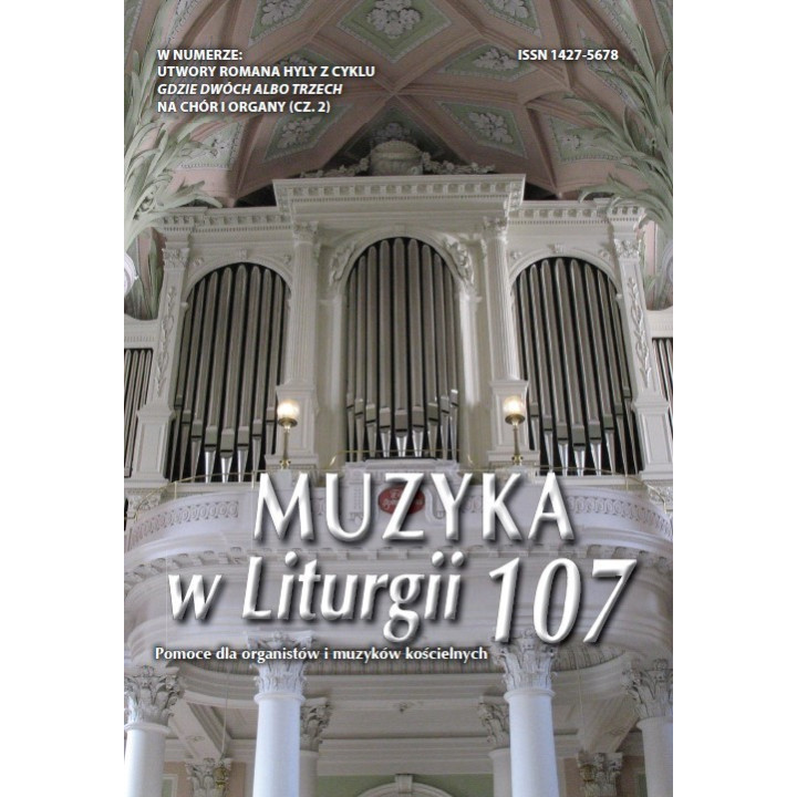 Muzyka w Liturgii 107 - 2/2023