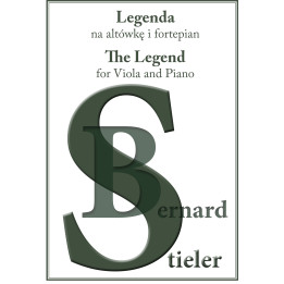 Bernard Stieler – LEGENDA na altówkę i fortepian | Nuty
