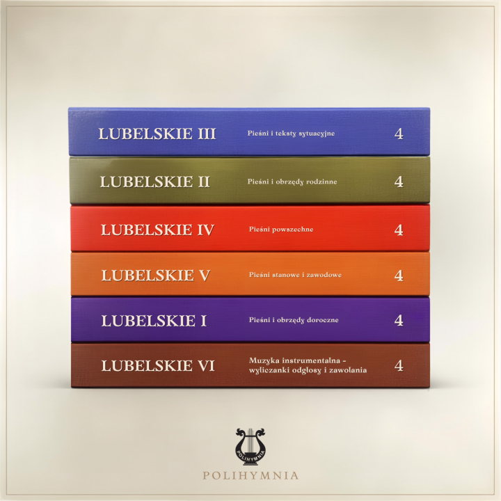 Lubelskie – Polska pieśń i muzyka ludowa | 6 tomów | Jerzy Bartmiński
