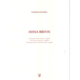 Andrzej Szadejko – Missa Brevis na 8-głosowy chór mieszany a cappella | Partytura