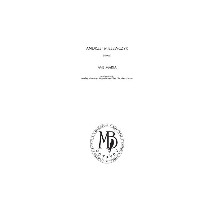 Ave Maria na chór mieszany – Andrzej Mielewczyk