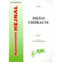 Ks. Hieronim Chamski, "Pieśni chóralne." Zeszyt I