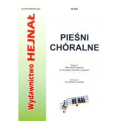 Ks. Hieronim Chamski oprac., "Piesni chóralne." Zeszyt 7. Zbiór pieśni religijnych na dwa głosy mieszane