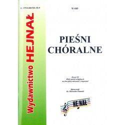 Ks. Hieronim Chamski oprac., "Pieśni chóralne". Zeszyt 10. Zbiór pieśni religijnych na dwa głosy mieszane z organami