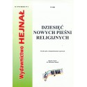Ks. Hieronim Chamski muz. i sł.., "Dziesięć nowych pieśni religijnych"