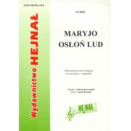 Wydawnictwo Hejnał, "Maryjo, osłoń lud"