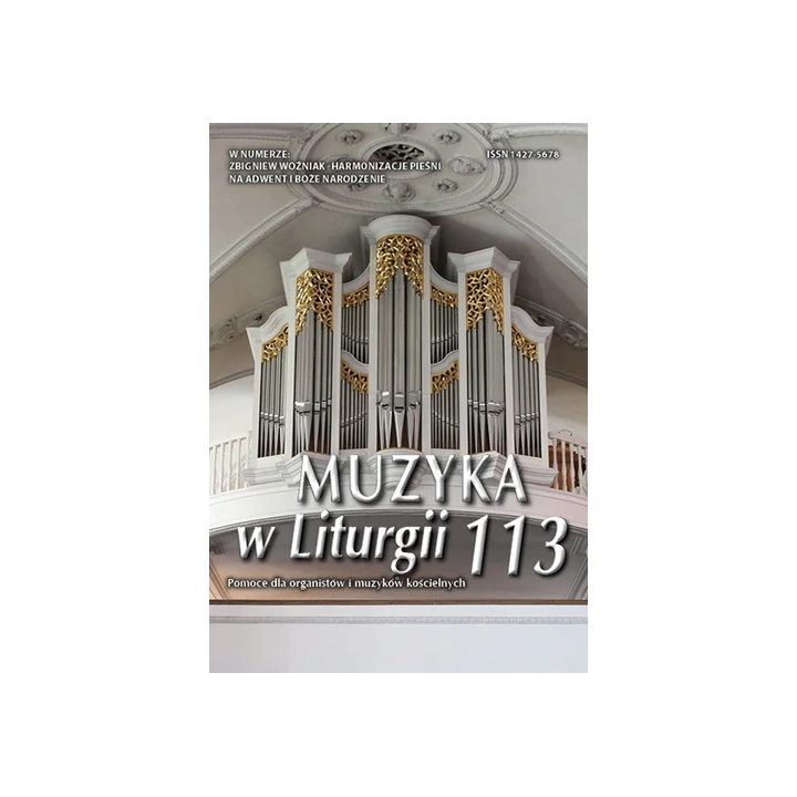 Muzyka w Liturgii 113 (4/2024) – harmonizacje pieśni adwentowych