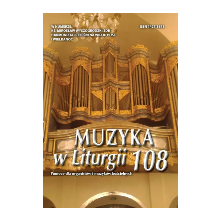 Muzyka w Liturgii 108 (3/2023) – pieśni wielkopostne i wielkanocne
