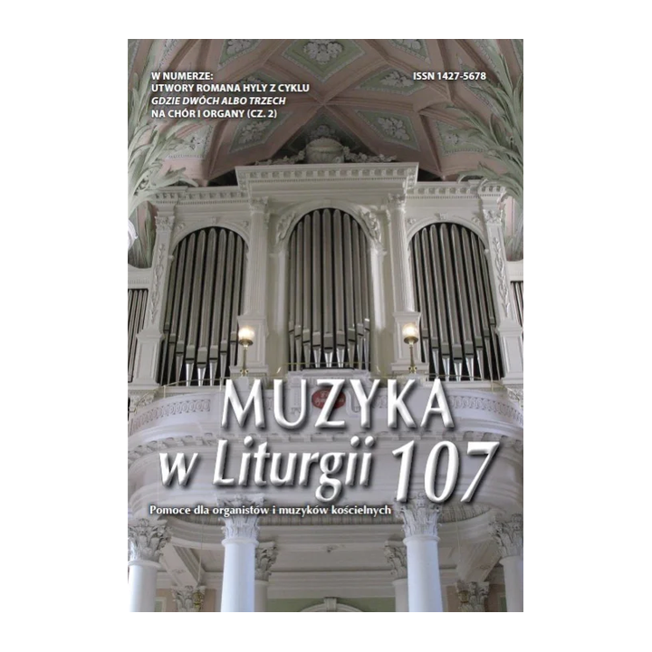 Muzyka w Liturgii 107 - 2/2023 - PDF