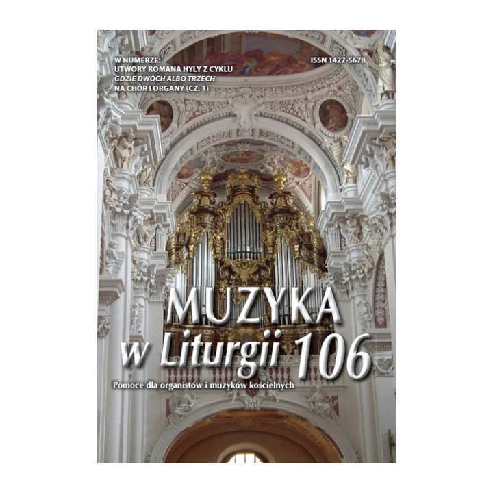 Muzyka w Liturgii 106 - 1/2023 - PDF