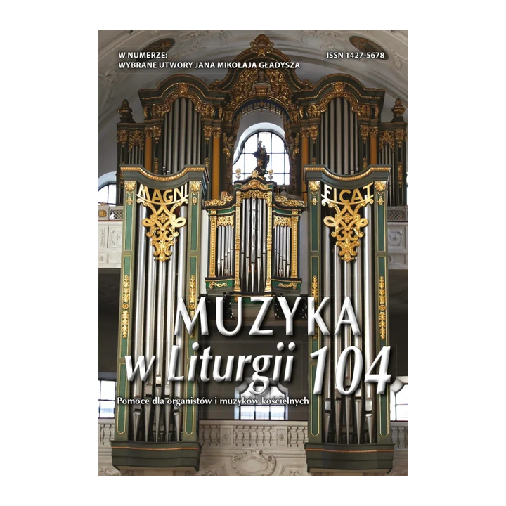Muzyka w Liturgii 104 - 3/2022 - PDF