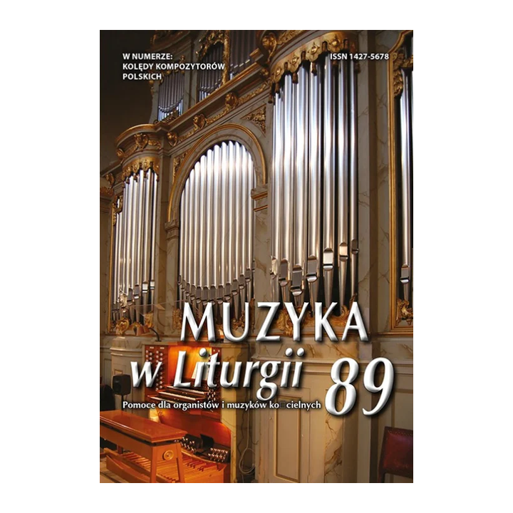 Muzyka w Liturgii 89 - 4/2018 - PDF