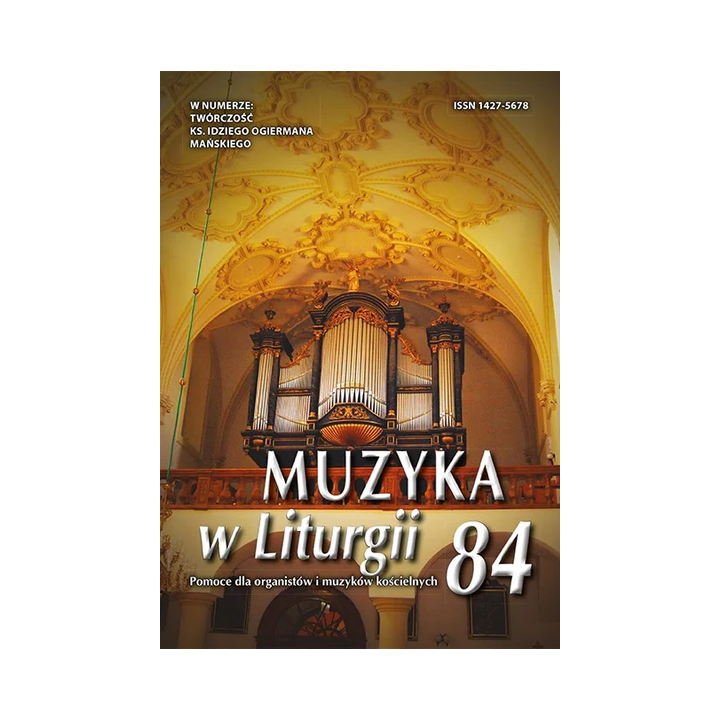 Muzyka w Liturgii 84 - 3/2017 - PDF