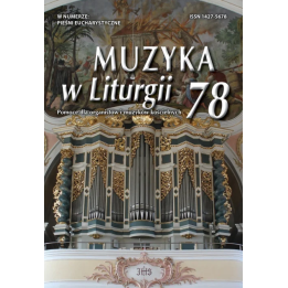 Muzyka w Liturgii 78 - 1/2016 - PDF