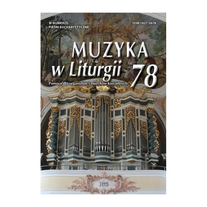 Muzyka w Liturgii 78 - 1/2016 - PDF
