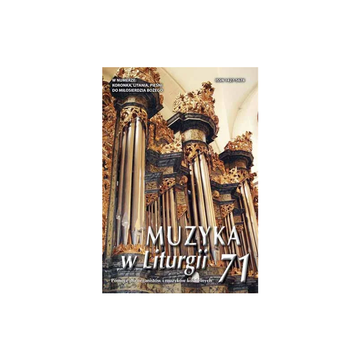 Muzyka w Liturgii 71 (2/2014) – Koronka, litania i pieśni do Miłosierdzia Bożego