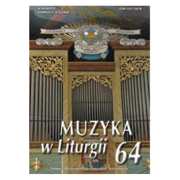 Muzyka w Liturgii – kwartalnik dla organistów | Polihymnia