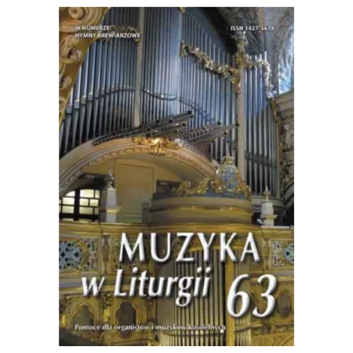 Muzyka w Liturgii 63 - 2/2012  -PDF