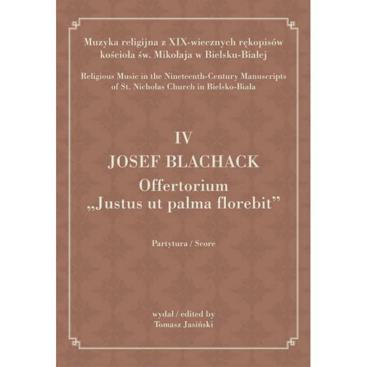 IV Joseph Blachack, Offertorium – Tomasz Jasiński