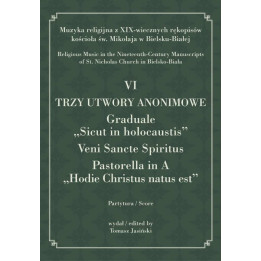VI Trzy utwory anonimowe – Tomasz Jasiński