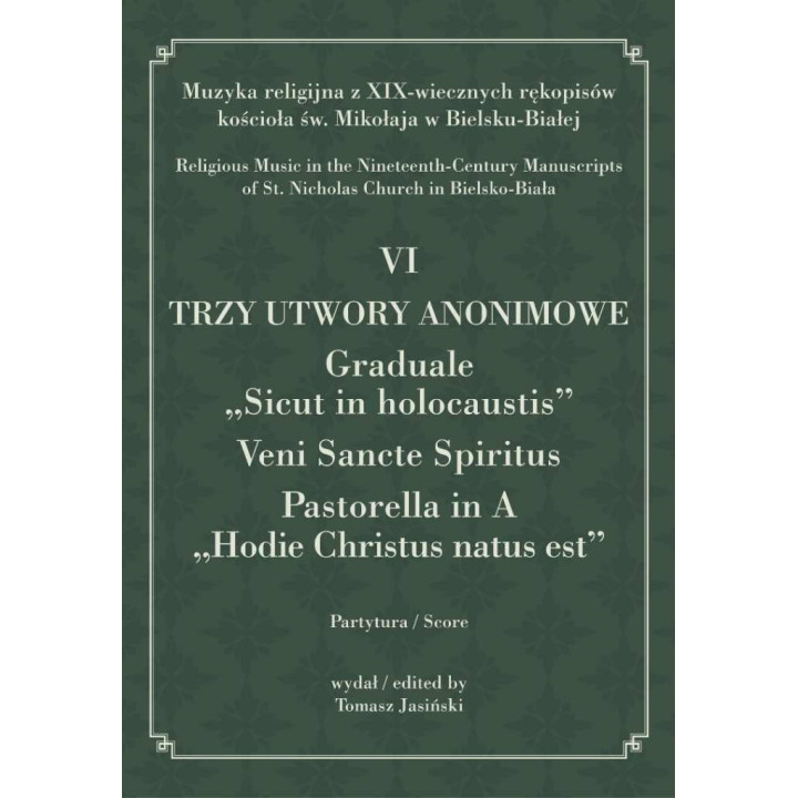 VI Trzy utwory anonimowe – Tomasz Jasiński