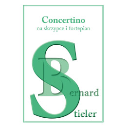 Concertino na skrzypce i fortepian – Bernard Stieler | Nuty na skrzypce