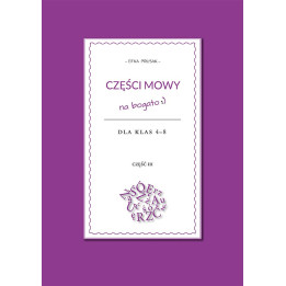 Efka Prusak – Części mowy na bogato dla klas 4–8 | Ćwiczenia gramatyczne