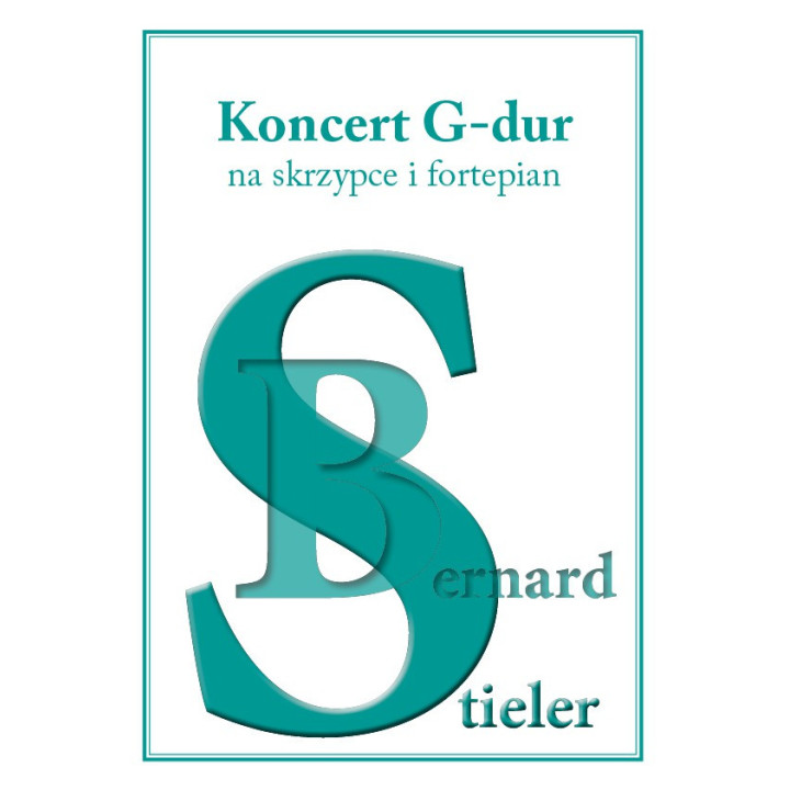 Koncert G-dur na skrzypce i fortepian | Nuty na skrzypce