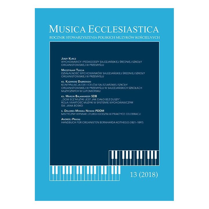 Musica Ecclesiastica Nr 13 – ks. Grzegorz Poźniak