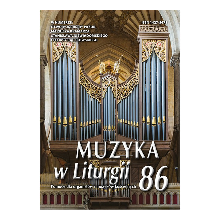 Muzyka w Liturgii 86 -  1/2018