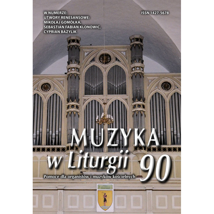 Muzyka w Liturgii 90 - 1/2019