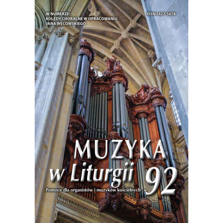 Muzyka w Liturgii 92 - 3/2019