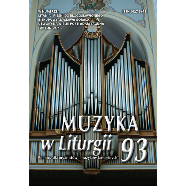 Muzyka w Liturgii 93 - 4/2019