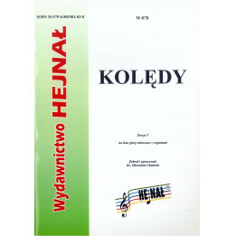 Kolędy. Zeszyt 5 na dwa głosy mieszane z organami | ks. Hieronim Chamski
