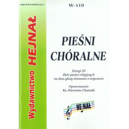 Pieśni chóralne Zeszyt 25 – dwa głosy z organami