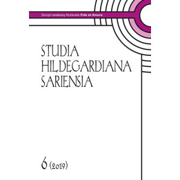 Ks. Wiesław Hudek - Studia Hildegardiana Sariensia Nr 6 (2019)