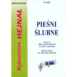 Pieśni ślubne Zeszyt 2 – na głos z organami