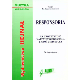 Ks. Eugeniusz Gruberski – Responsoria na Boże Ciało na chór mieszany