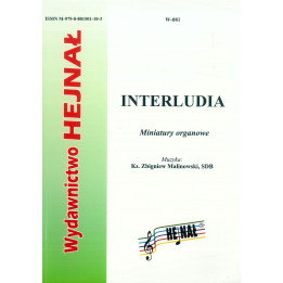 Ks. Zbigniew Malinowski – Interludia. Miniatury organowe | Nuty na organy