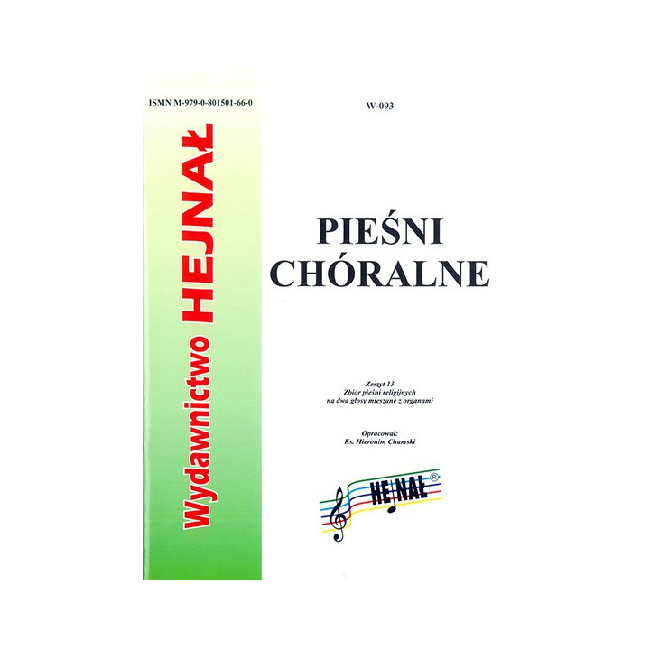 Pieśni chóralne Zeszyt 13 – dwa głosy z organami