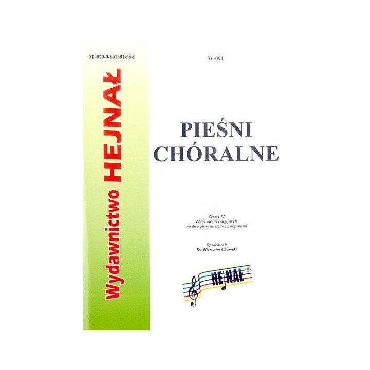 Pieśni chóralne. Zeszyt 12 – ks. Hieronim Chamski
