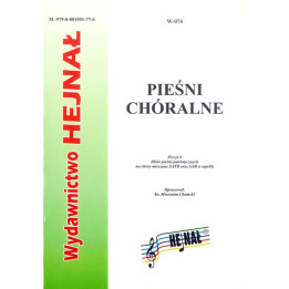 Pieśni chóralne Zeszyt 4 – pieśni patriotyczne SATB i SAB